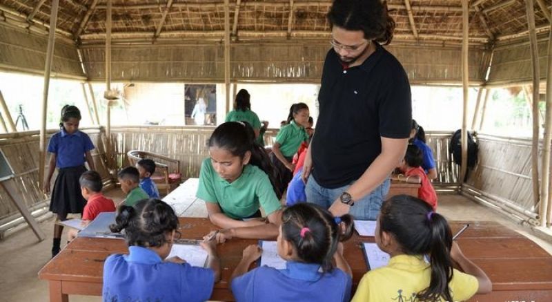 Plastic bottles are paying for school in Lagos