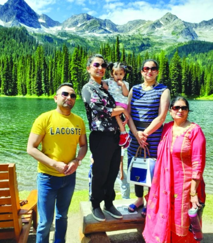 Fernie City in Canada