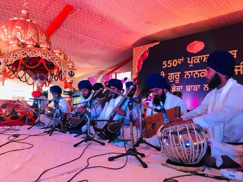 Dera Baba Nanak Utsav : Gurbani, kirtan flows last days of the ceremony Dera Baba Nanak Utsav : Gurbani, kirtan flows last days of the ceremony