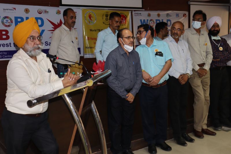 Health Department Punjab organized swearing in ceremony regarding World TB Day 