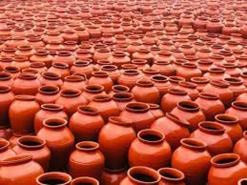 Disappeared clay pot