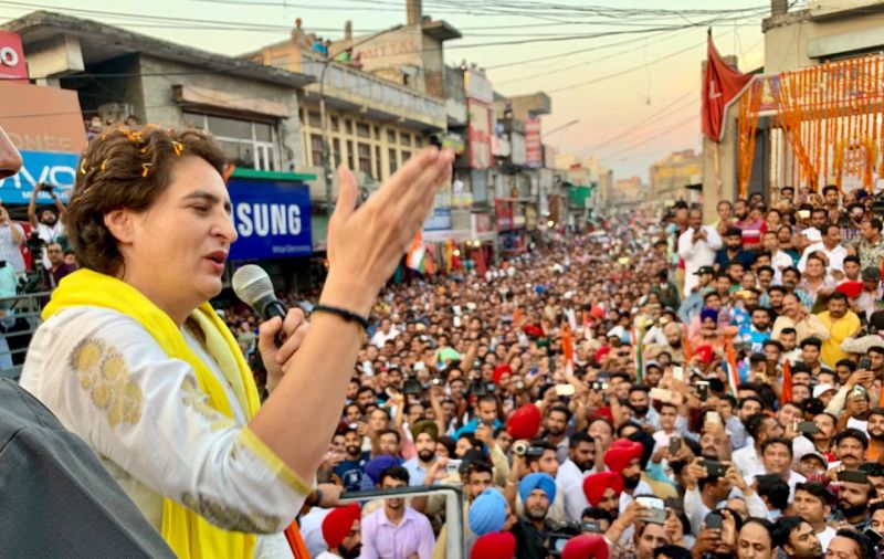 Priyanka Gandhi's Road Show Priyanka Gandhi's Road Show