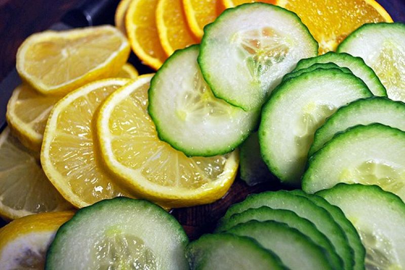 Cucumber and Lemon