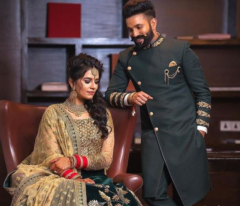 Dilpreet Dhillon and his wife 