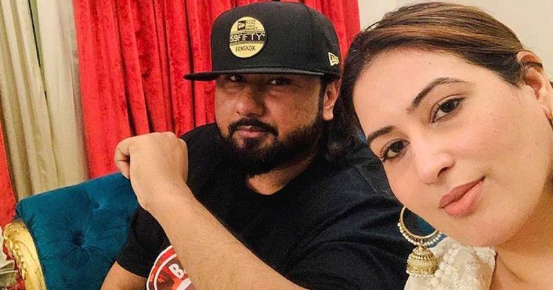 Honey Singh With Wife  Honey Singh With Wife