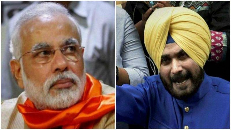 Navjot Singh Sidhu targeted to PM Modi