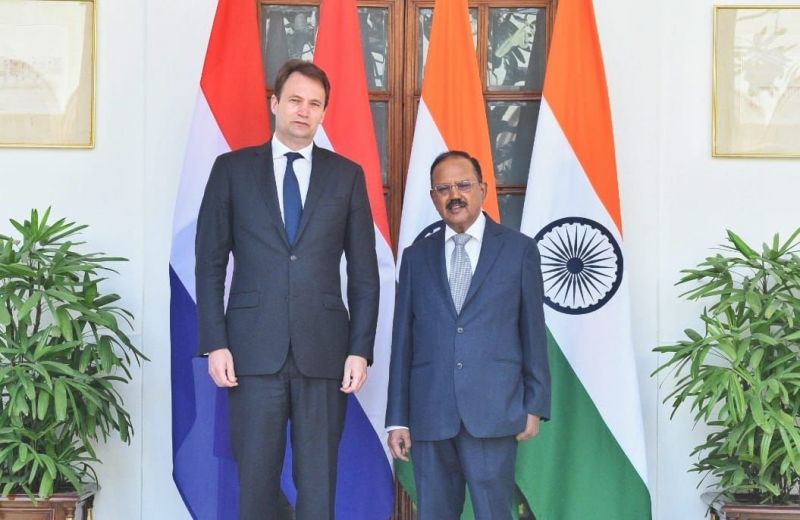 NSA Ajit Doval met Geoffrey Van Leeuwen