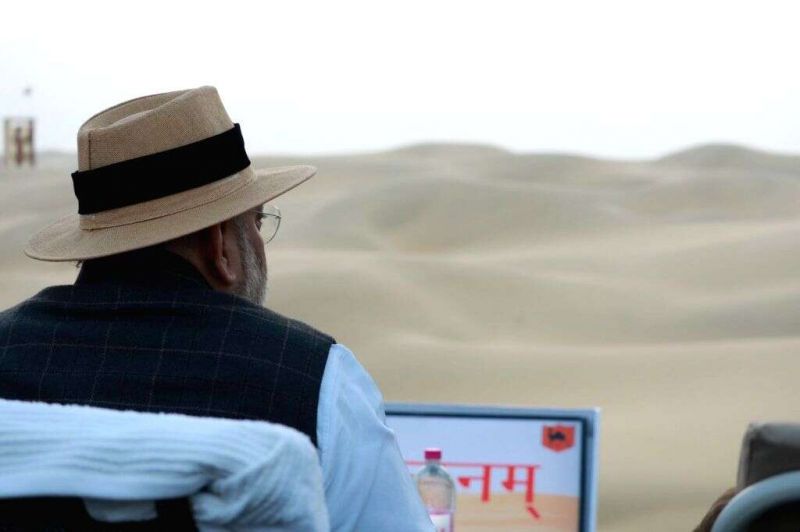 Amit Shah Visits Rohitash Border Outpost