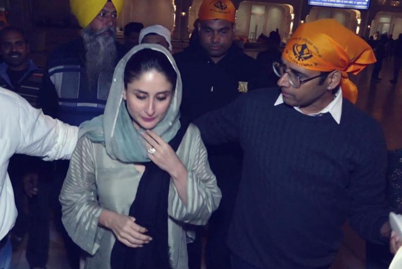Kareena Kapoor Khan visits Darbar Sahib in Amritsar