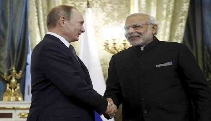 Meeting of Narendra Modi & Vladmir Putin