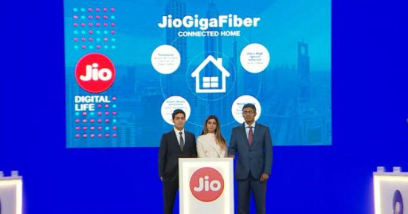 Reliance JioGigaFiber commercial launch on September 5