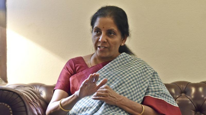 Defence Minister Nirmala Sitaraman