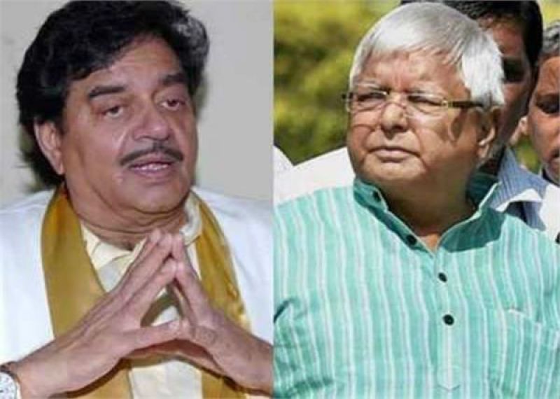 shatrughan sinha meets lalu