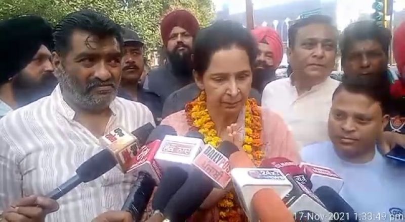 Navjot Kaur Sidhu for supporting opium cultivation in Punja