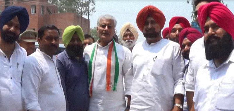 Rally in kharar against BJP