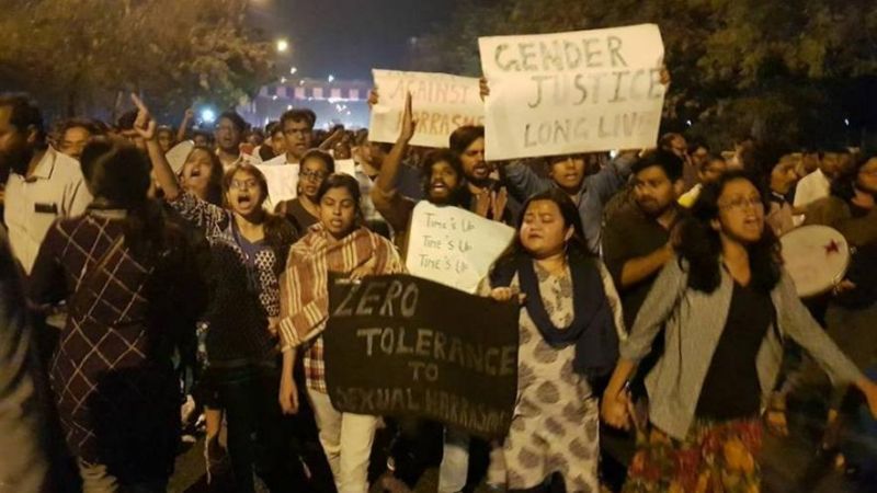 JNU students JNU students