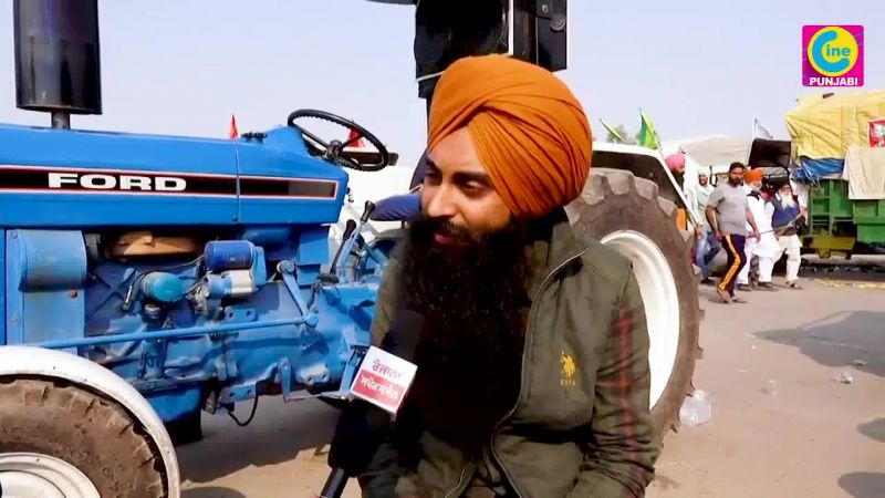 Bir Singh At Delhi Protest 