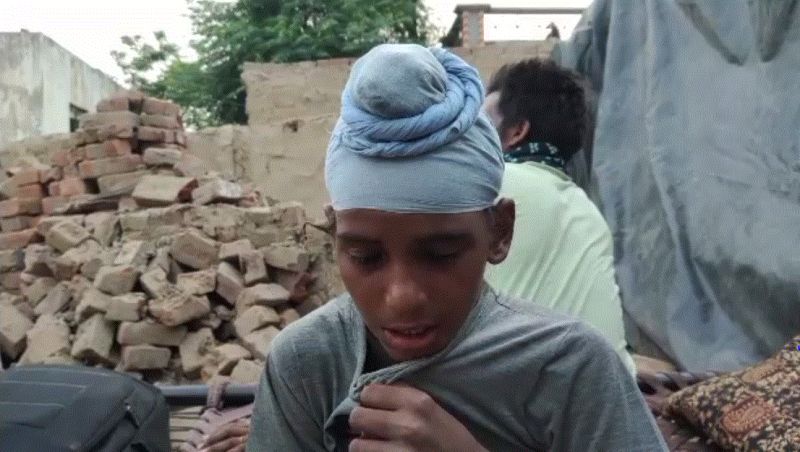10-year-old Gursikh digs up cheese in the scorching sun to treat a sick father