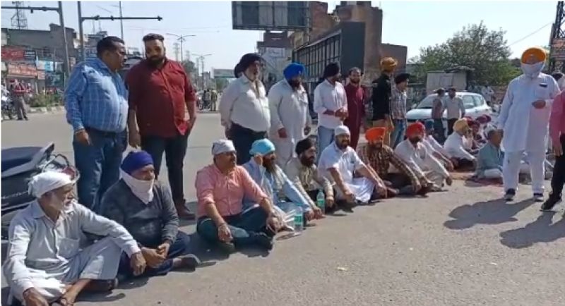 Samrala Chowk Protest