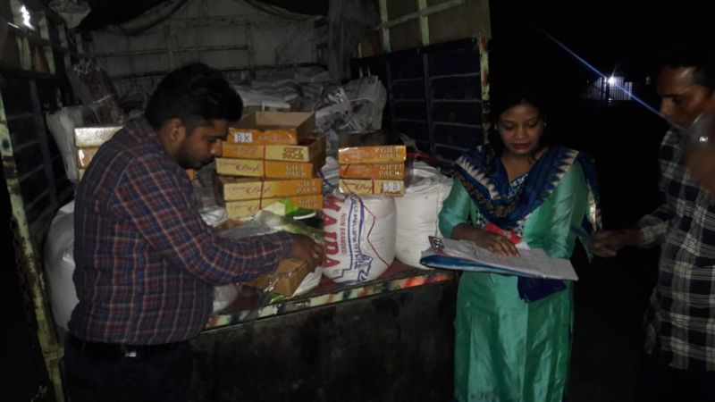 Caught Vehicles by Food Safety Department