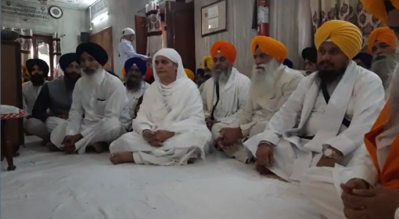 Bibi Jagir Kaur and Giani Harpreet Singh 