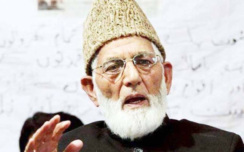 Hurriyat leader Syed Geelani