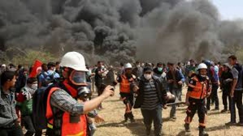 22 people killed Gaza clashes with protesters