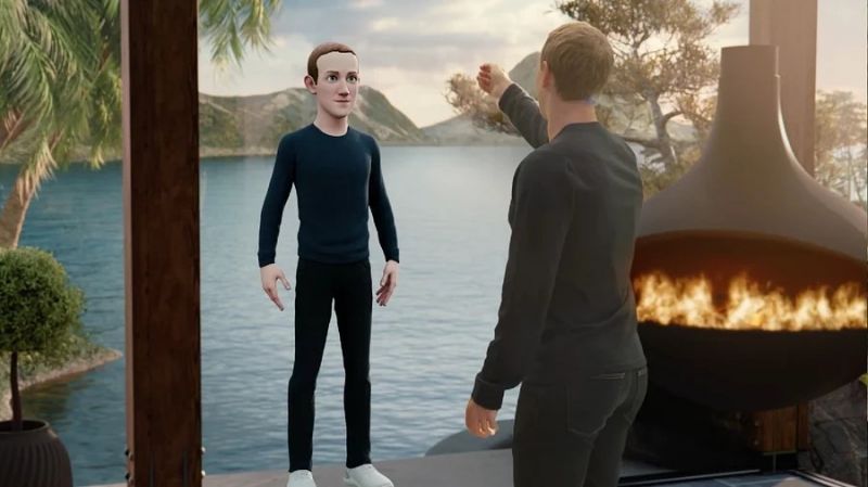 Mark Zuckerberg explaining metaverse