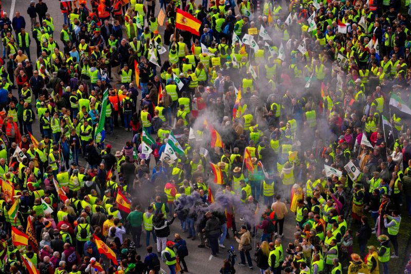 Farmers Protest In Europe News