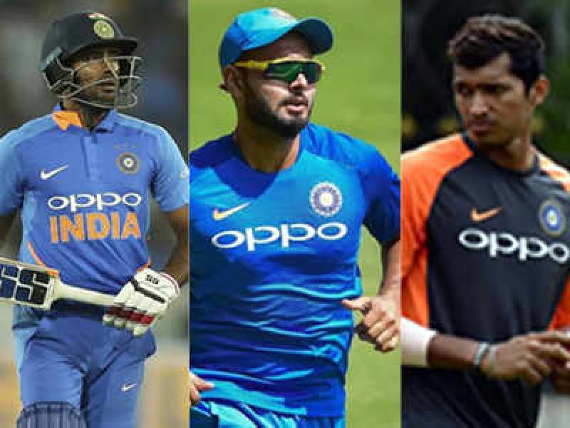 Ambati Rayudu, Rishabh Pant, Navdeep Saini