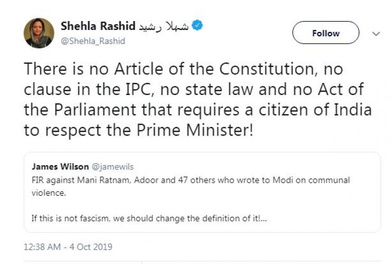 Shehla Rashid
