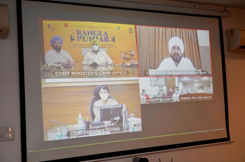Captain Amarinder Singh launched Web channel ‘Rangla Punjab’