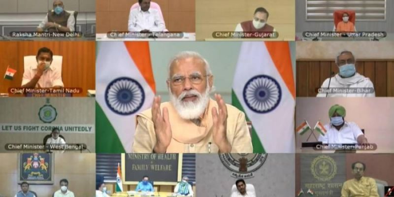 PM Modi Meeting with CMs