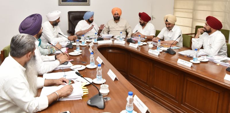 Punjab Cabinet Meating