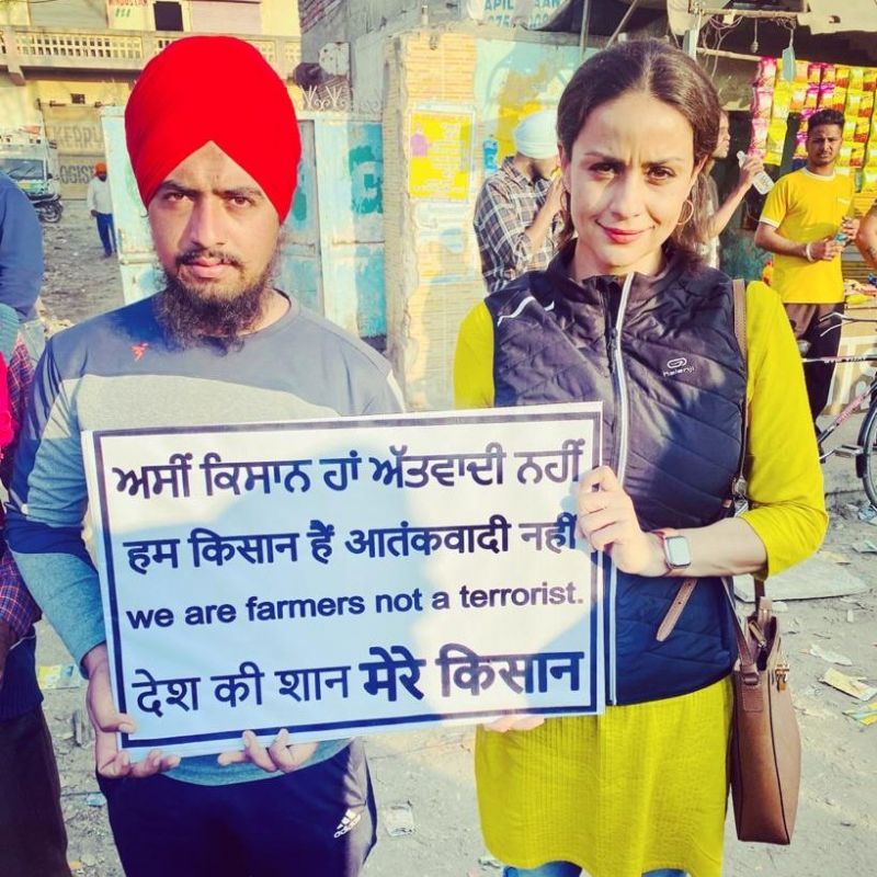 Gul Panag join farmer protest at Singhu border