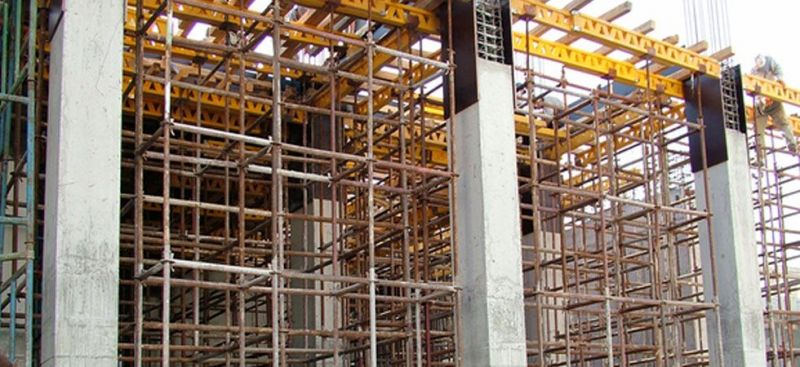 Shuttering of under construction building collapses