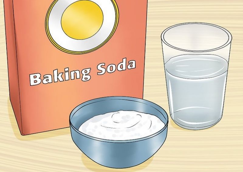 Baking soda, Water, Salt
