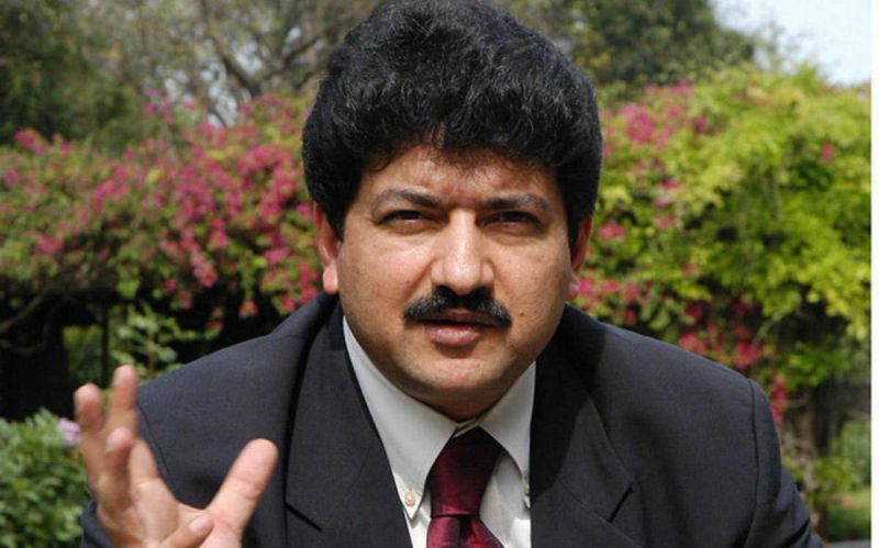 Pakistan journalist Hamid Mir 