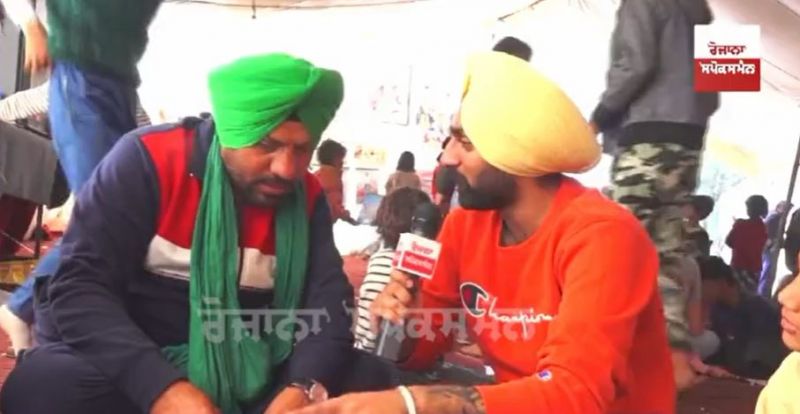 Gurpreet Singh and Farmer