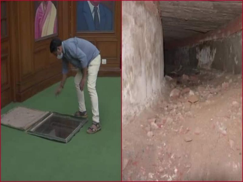 Tunnel connecting Delhi Legislative Assembly to Red Fort discovered