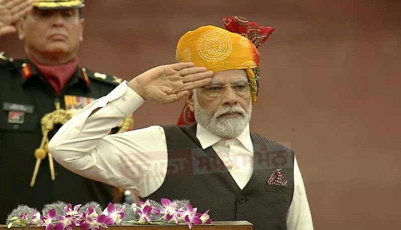 PM Modi hoist tricolour for the 10th time at Red Fort