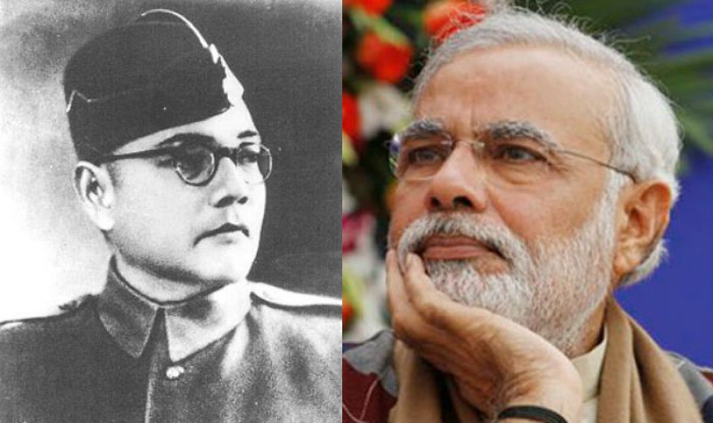 Subhash Chandra Bose-PM Modi