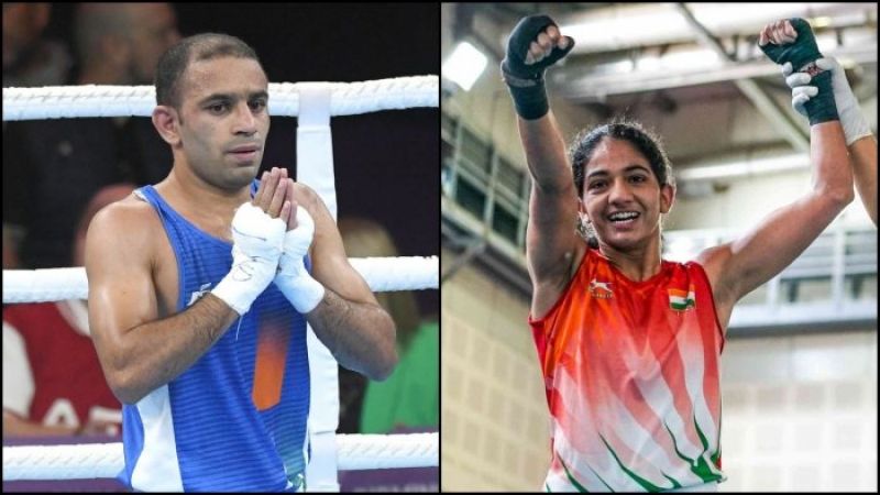  2 more golds in BOXING, boxers Amit Panghal and Neetu Ghanga won gold medals
