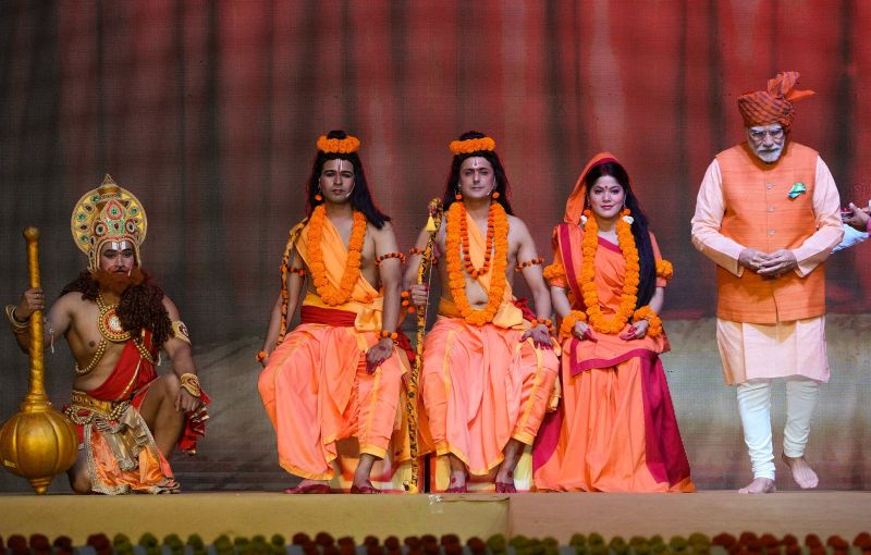 PM Modi at Dussehra celebrations