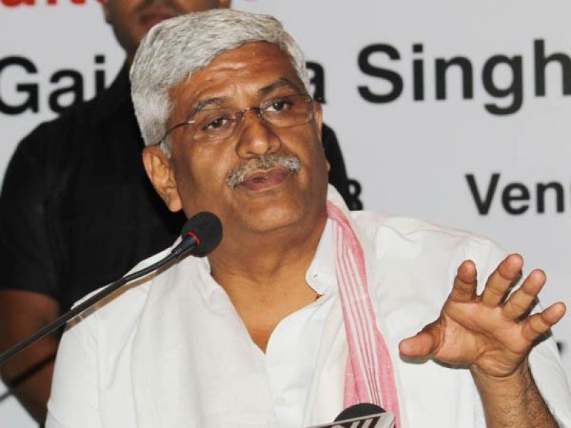 Minister of State for Agriculture Gajendra Shekhawa