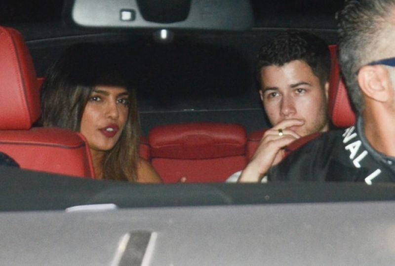 Priyanka Chopra and Nick Jonas 