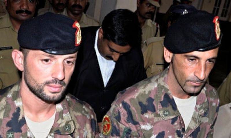 India drops case against Italian marines who killed fishermen