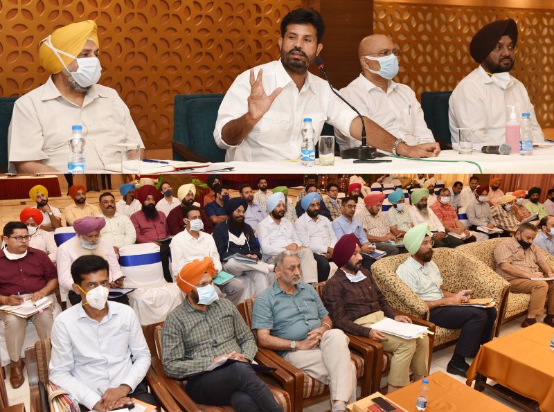 Punjab Transport Minister Raja Warring and others