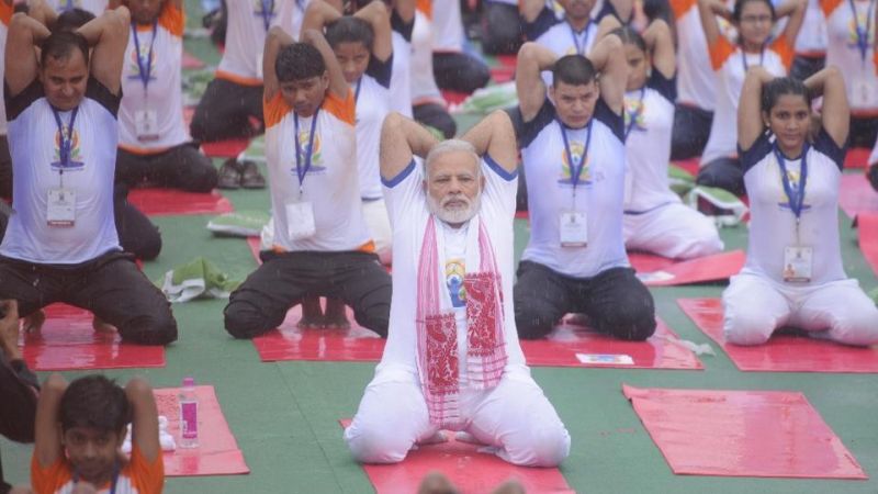 international yoga day 2018 pm narendra modi in dehradun