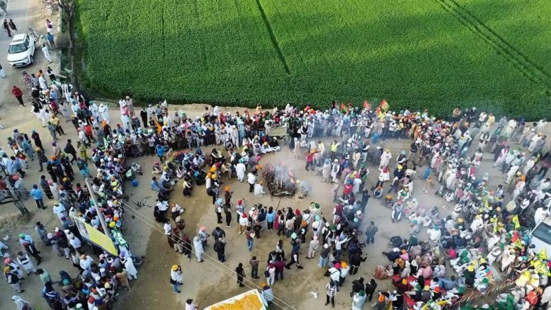 Farmer Shubhkaran Singh’s body cremated Farmer Shubhkaran Singh’s body cremated